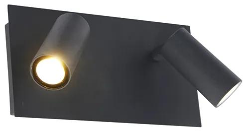 Aplique moderno exterior cinzento IP54 2 luzes LED - SIMON Moderno