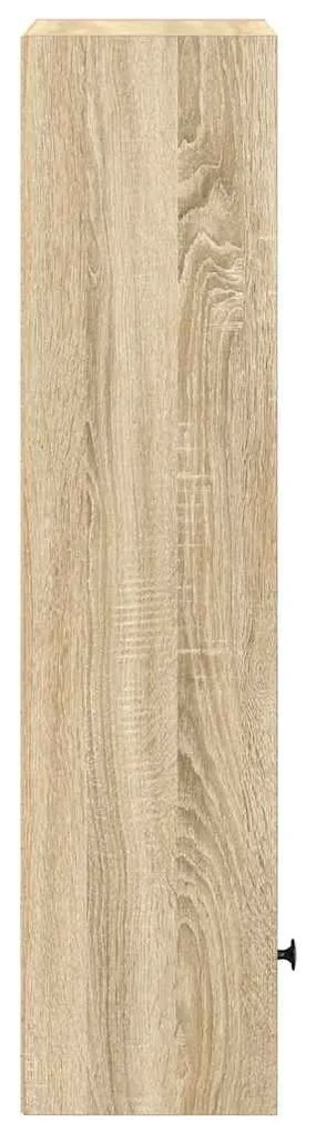 Estante 31x24x102 cm derivados de madeira carvalho sonoma