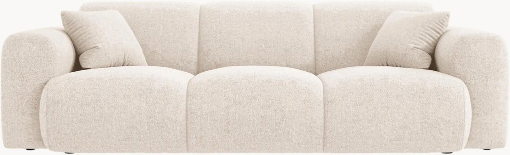 Sofá em chenille Nolio (3 lugares), L 235 cm