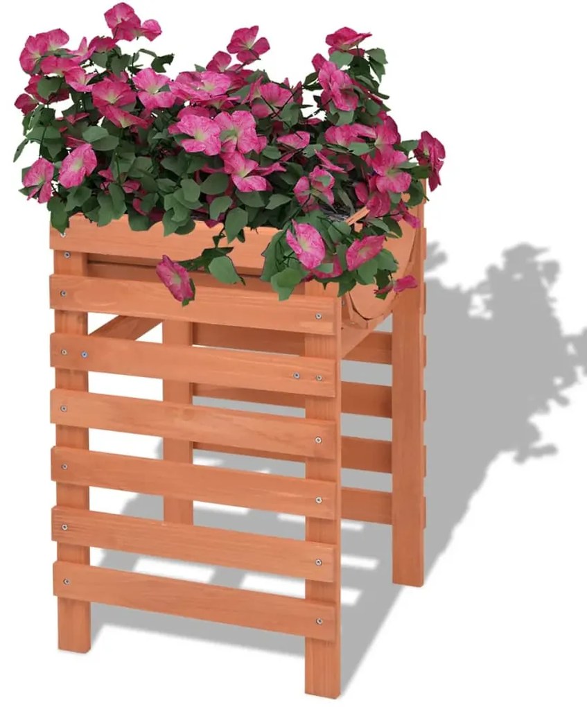 vidaXL Floreira 38x36x60 cm madeira