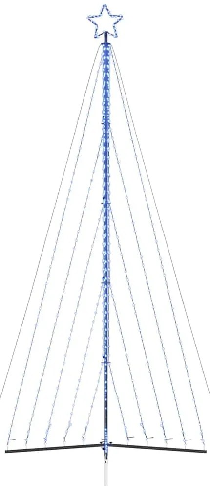LED Árvore de Natal 570 LEDs Azul 399 cm