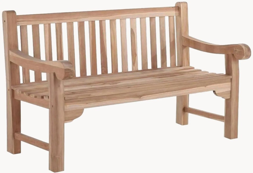 Banco de jardim em madeira de teca Java