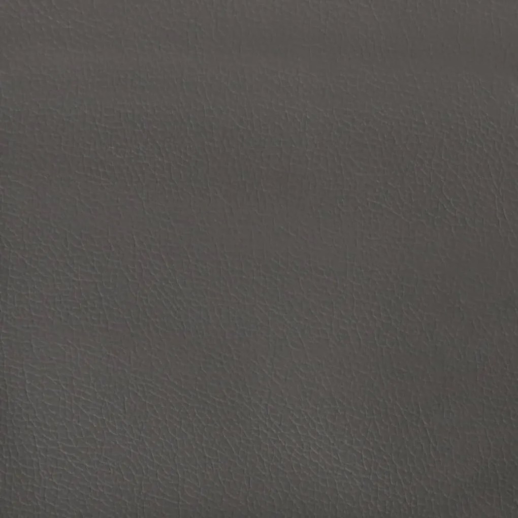 Painel de parede 12 pcs 30x15 cm couro artificial 0,54 m² cinza