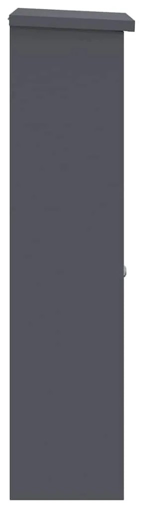 Caixa para entrega de pacotes Antracite 44,5 x 29 x 110,5 cm