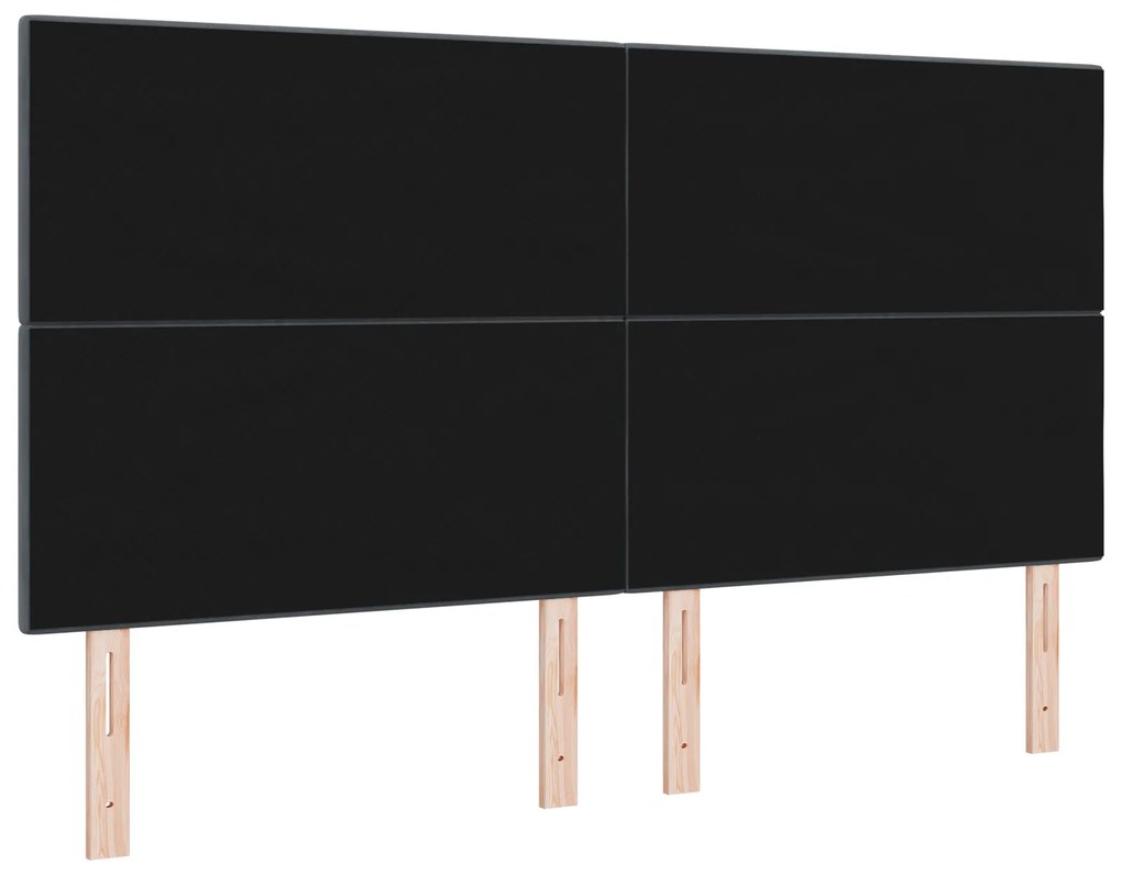 Cabeceira vidaXL Botonê Cinza Escuro 180 cm Veludo