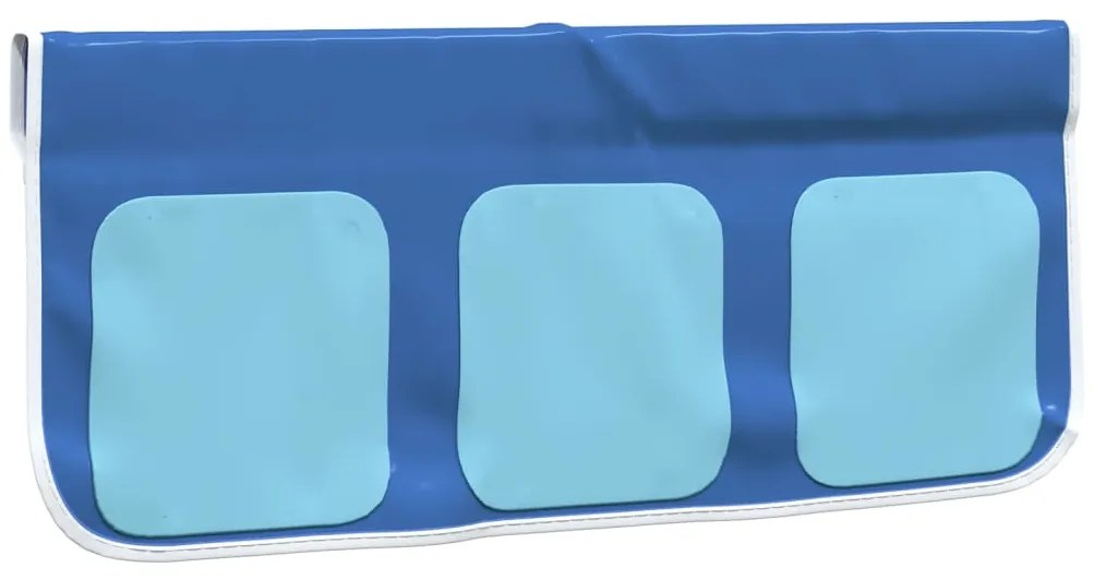 Cortinas para cama elevada com torre poliéster azul