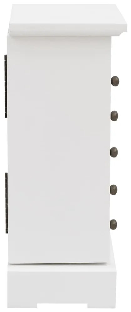 Guarda-joias com espelho MDF 25x13,5x34 cm