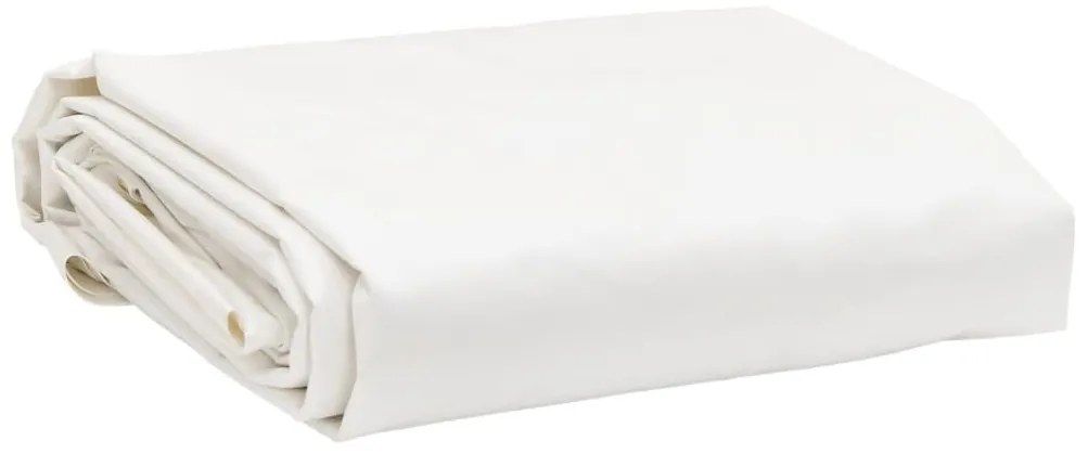 Lona Ø 2,8 m 650 g/m² branco