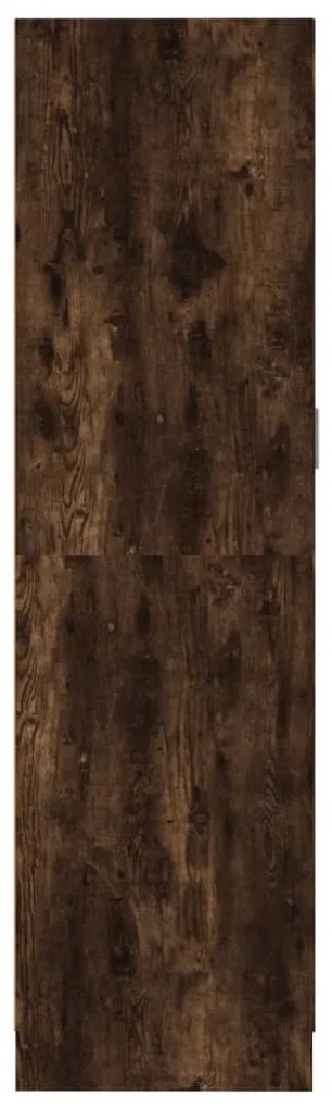 Roupeiro 82,5x51,5x180 cm derivados de madeira carvalho fumado