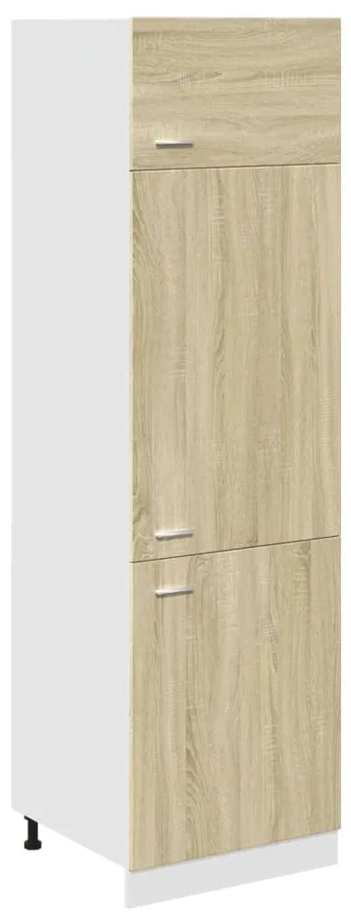 Conjunto móveis de cozinha “Lyon” 8 pcs carvalho sonoma