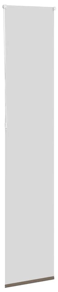 Persiana de enrolar 45x230 cm largura tecido 40,7 cm poliéster