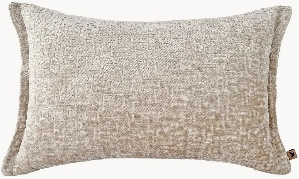 Almofada em chenille artesanal Orchid