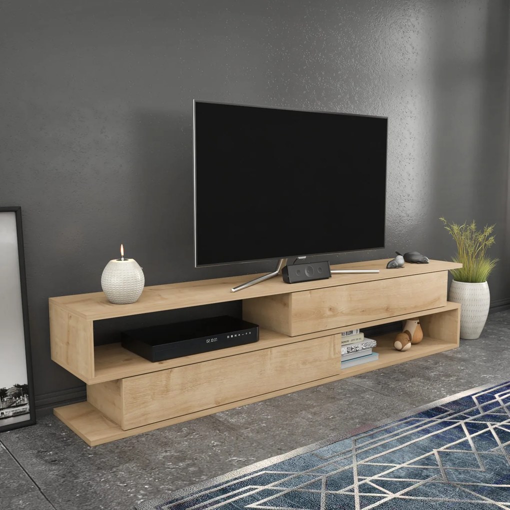 Móvel de TV Cortez – Oak – 160 cm x 35,3 cm x 38,6 cm