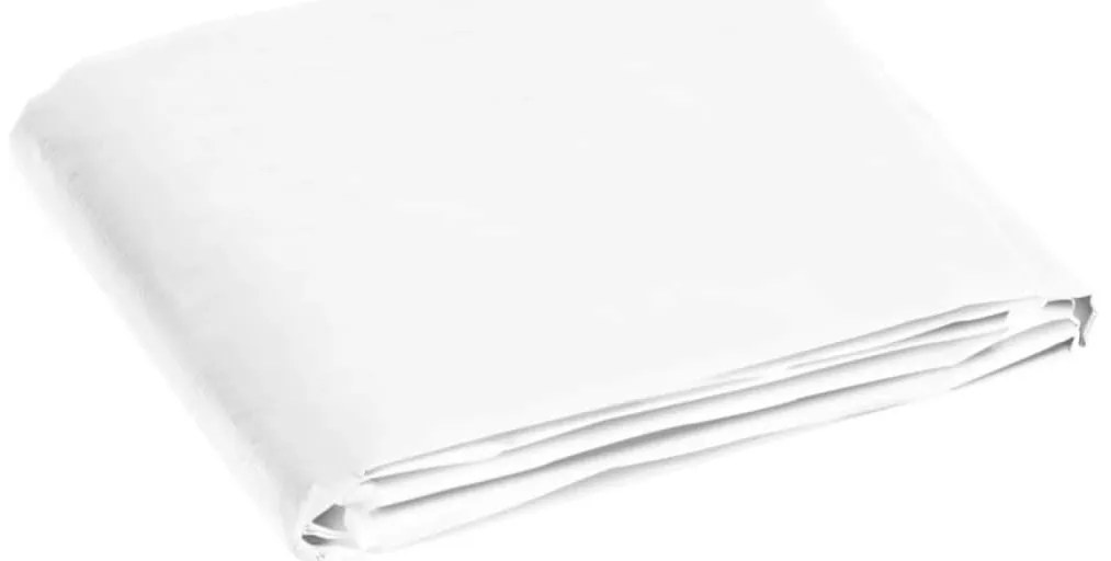 Lona 180 g/m² 8x8 m PEAD branco