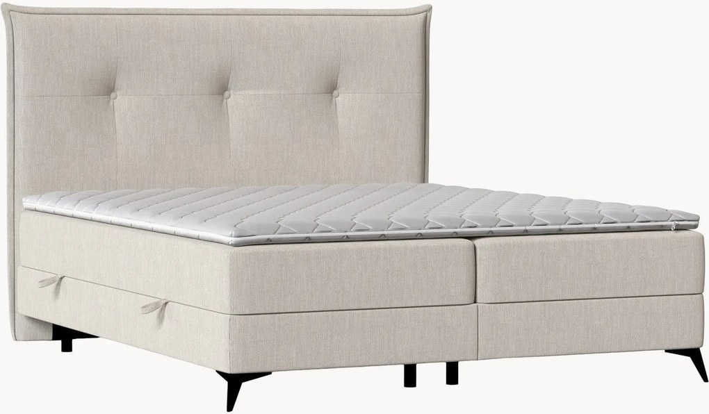 Cama divã artesanal com arrumação Menzzo, H2