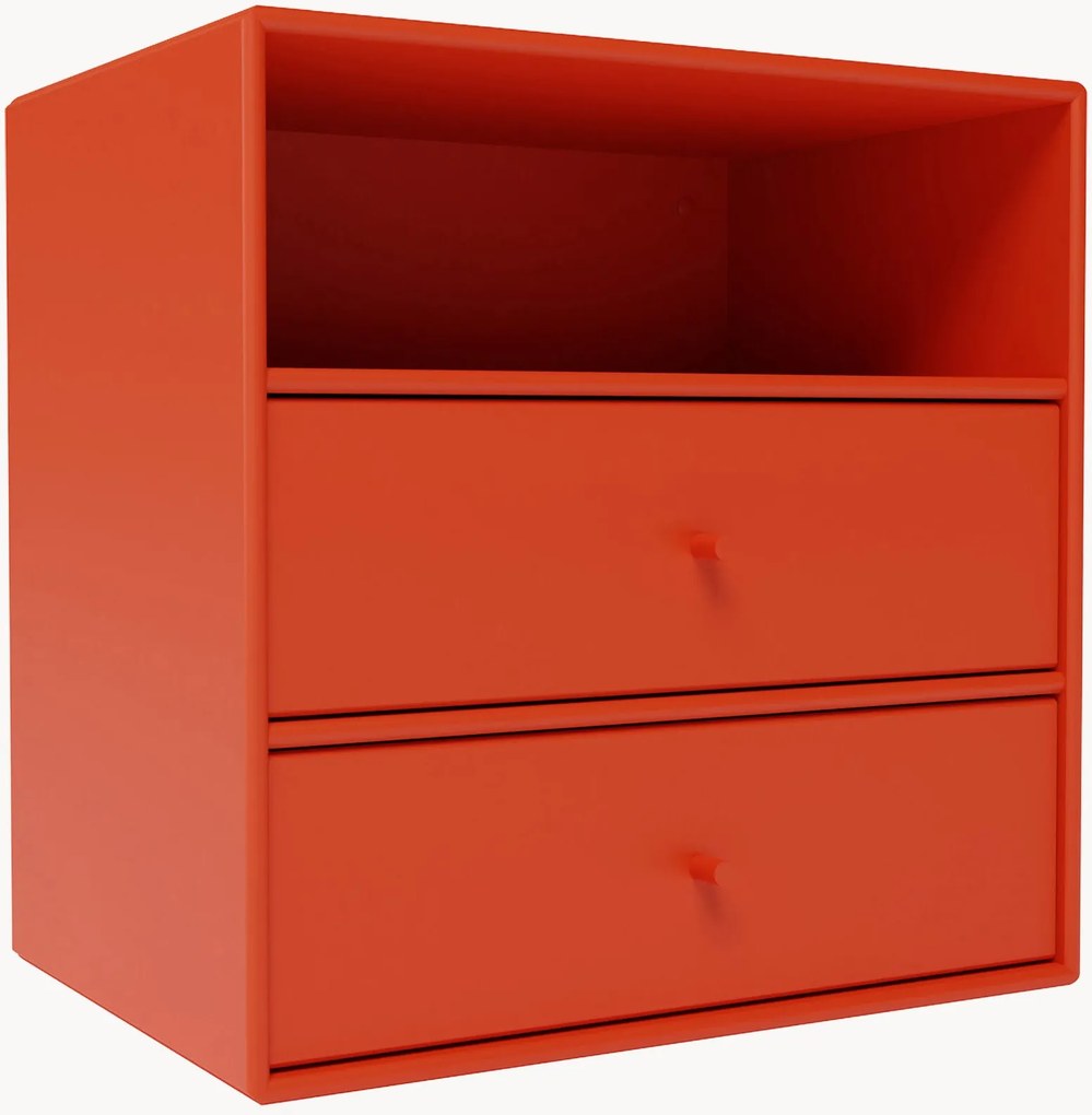 Módulo com gavetas Montana Mini 1006 para sistema de estantes modular