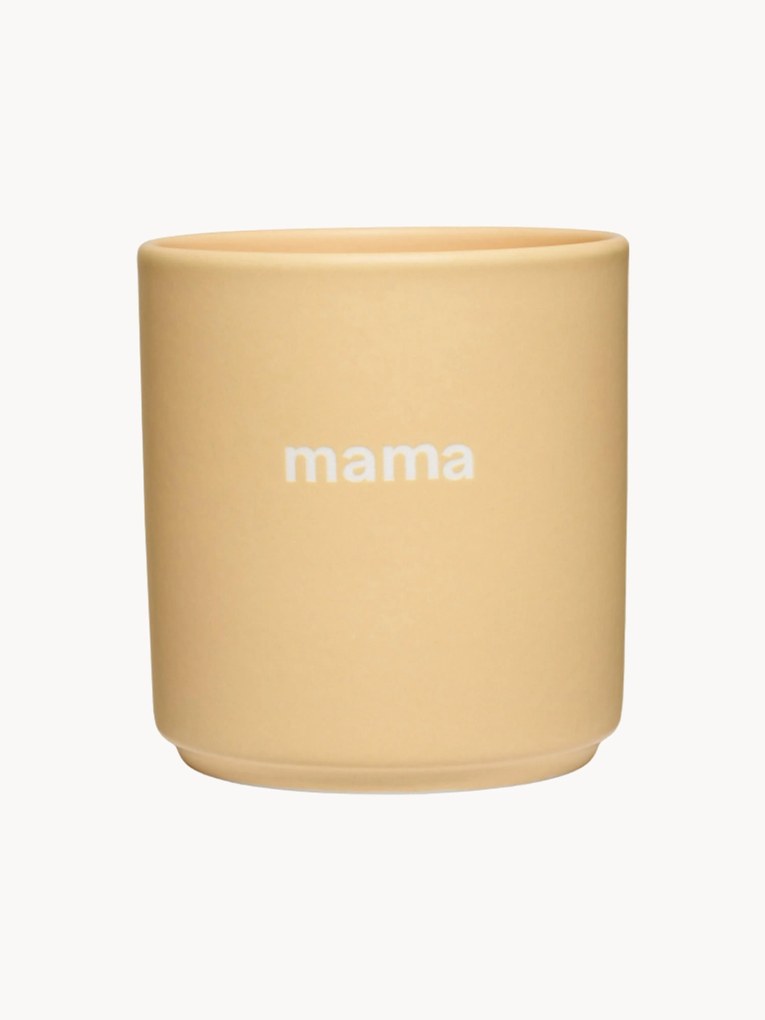 Caneca de design Favourite Mama com inscrição