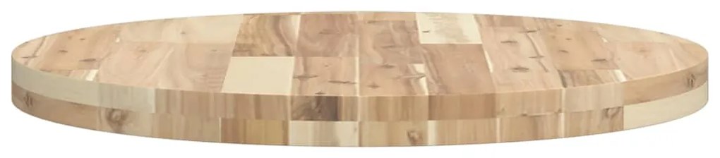 Tampo de mesa redondo Ø60x4 cm madeira de acácia maciça
