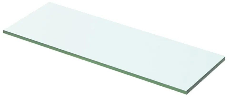 Prateleiras 2 pcs 50x12 cm vidro transparente