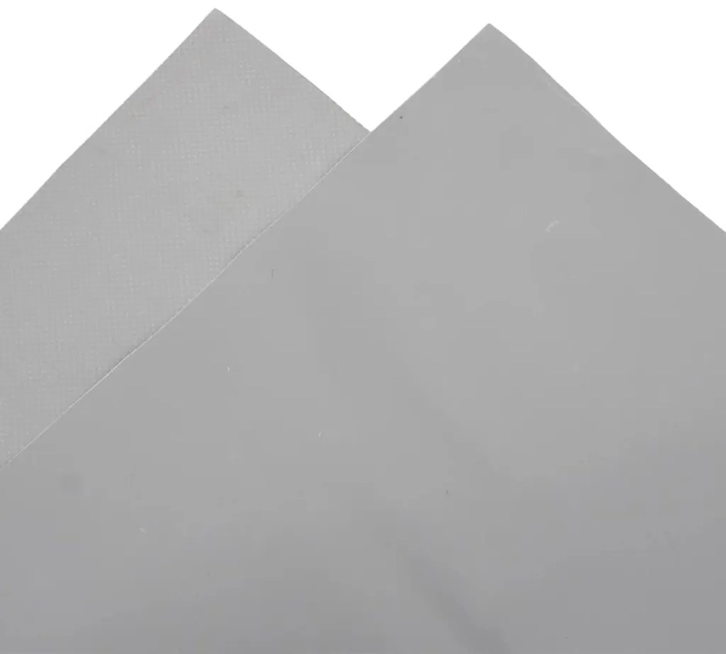 Lona 3,5x5 m 650 g/m² cinzento