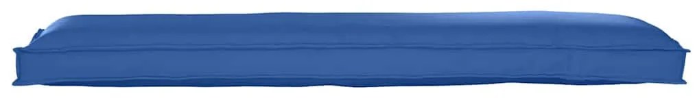 Cojines de Palete para Banco 2 pcs Azul Royal 150x40x8 cm Tecido Oxfor