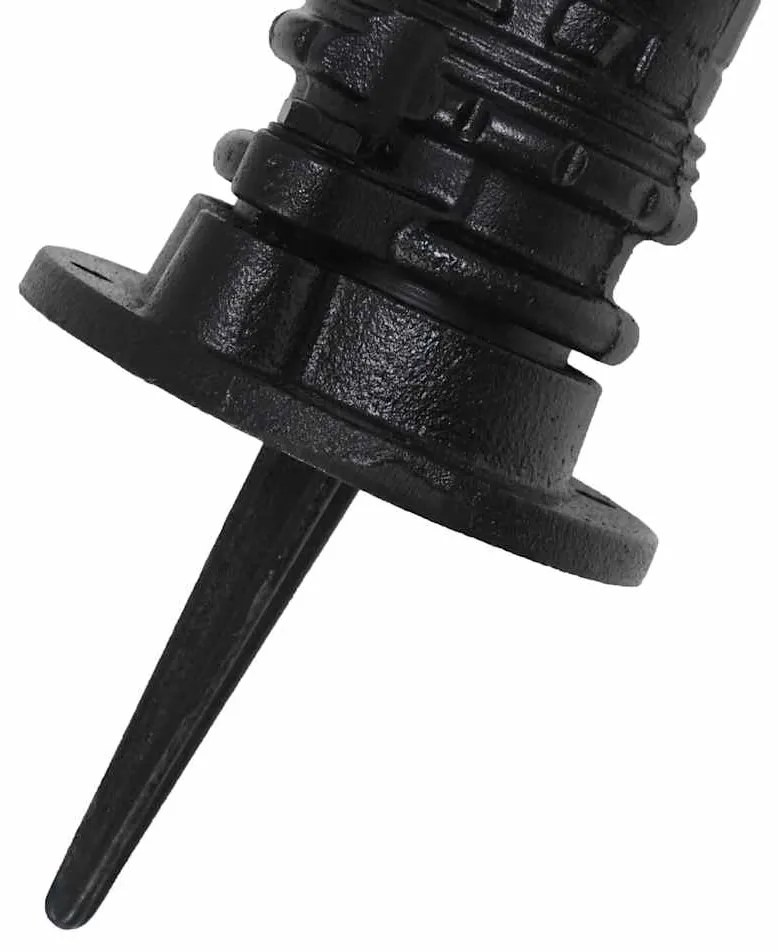 Bomba de água manual para jardim em ferro fundido