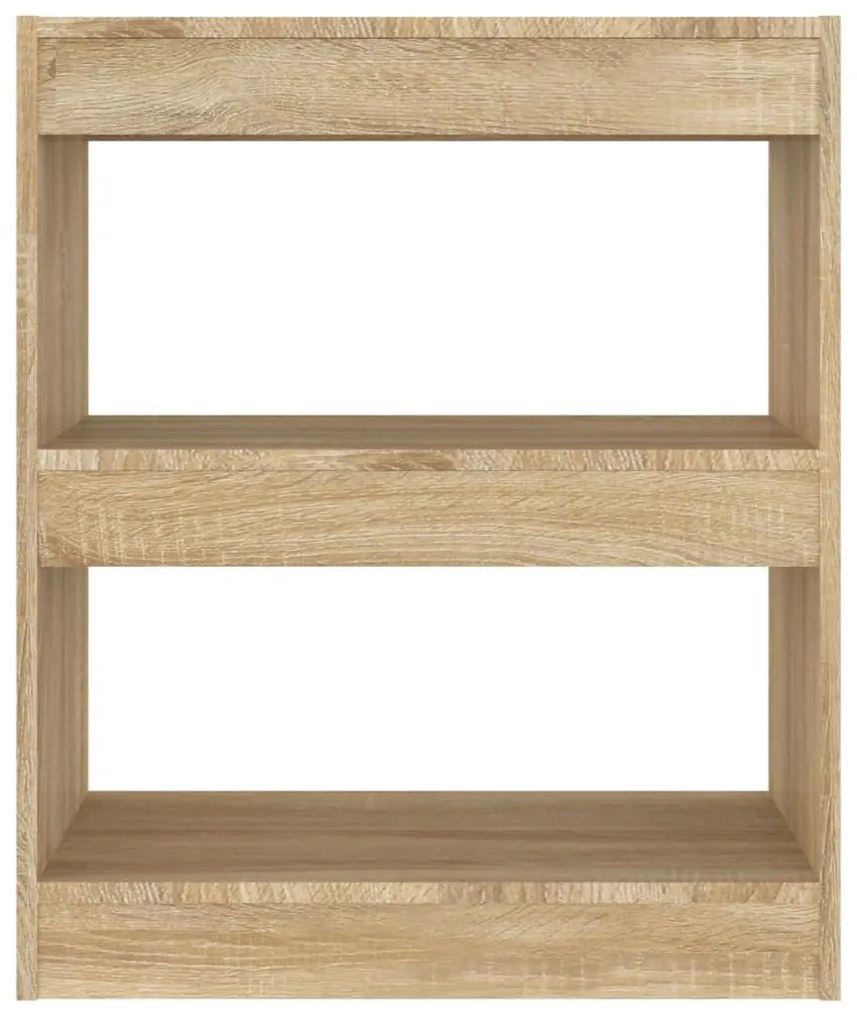 Estante/divisória 60x30x72 cm cor carvalho sonoma