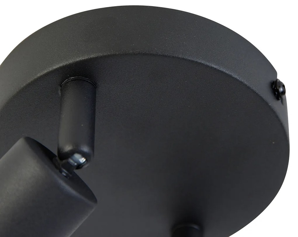 LED Foco inteligente preto inclinável redondo incl. 2 Wifi GU10 - Jeany Moderno