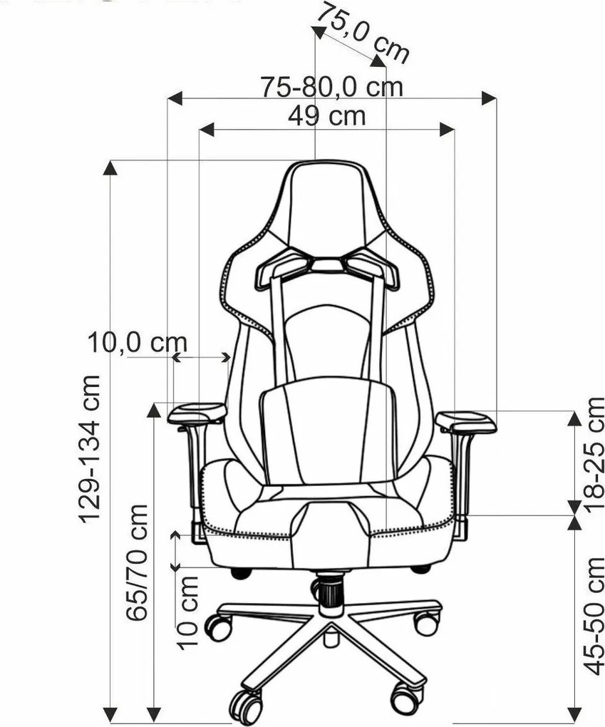 Cadeira de gaming Houston 1618
