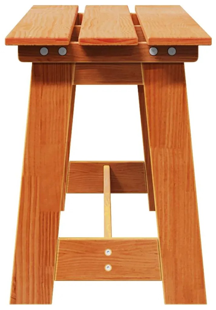 Banco de Exterior vidaXL Acácia 119x35x47 cm Madeira Sólida de Pinho