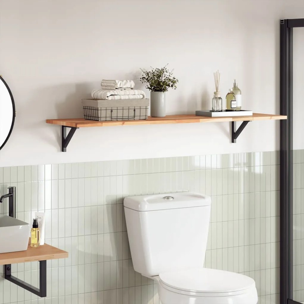 vidaXL Tampo de mesa retangular 120x40x2 cm madeira de acácia maciça