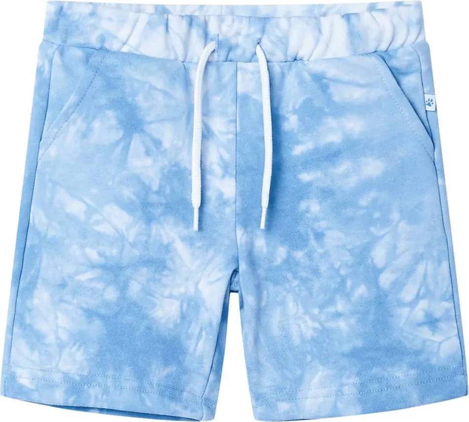 Calções de criança com cordão azul-suave 140