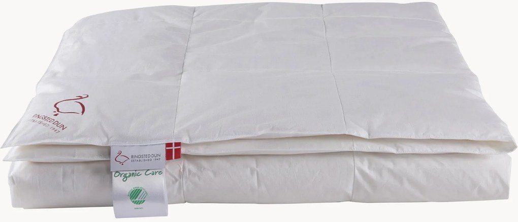 Edredão de plumas Organic Care, leve