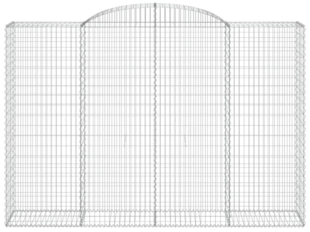 Cestos gabião arqueados 5pcs 300x50x200/220cm ferro galvanizado