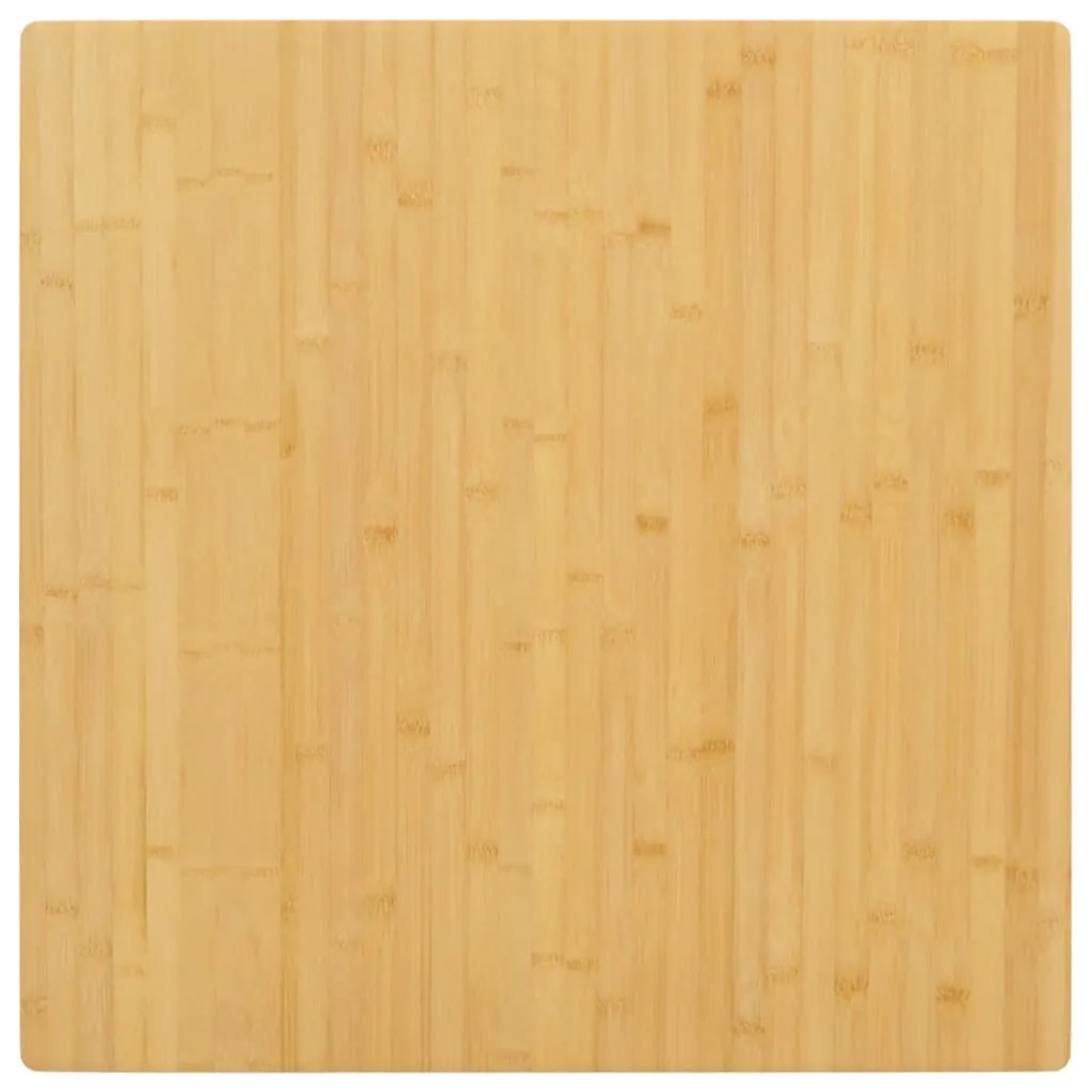 Tampo de mesa 90x90x1,5 cm bambu