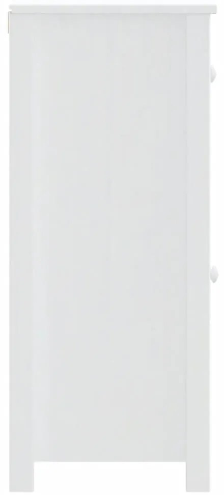 Móvel de casa de banho BERG 40x34x80 cm pinho maciço branco