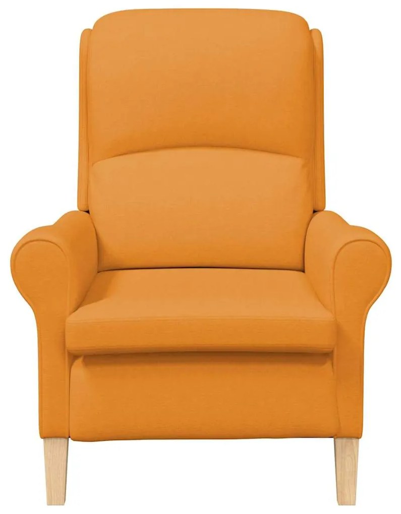 Poltrona Amarelo Escuro 52 cm Tecido