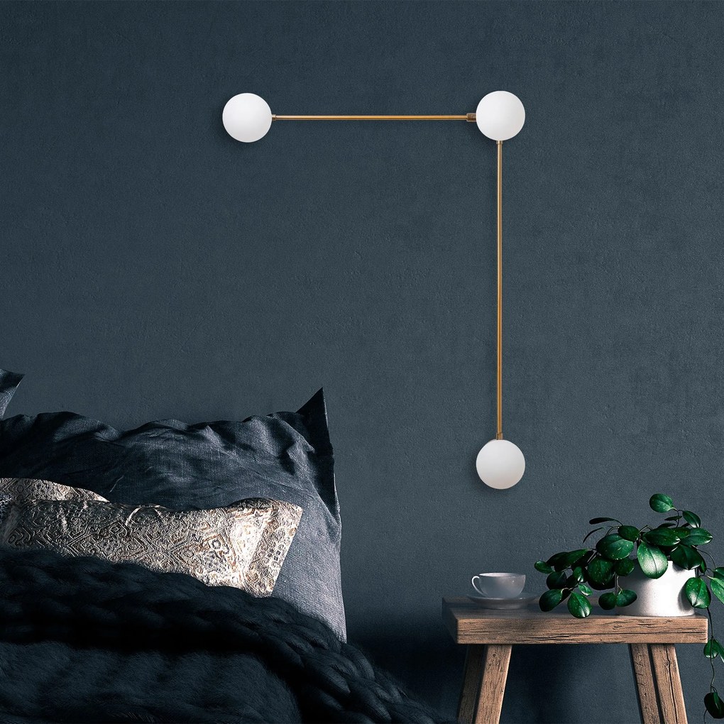 Aplique de Parede Domino – Vintage – 60 x 16 x 78 cm