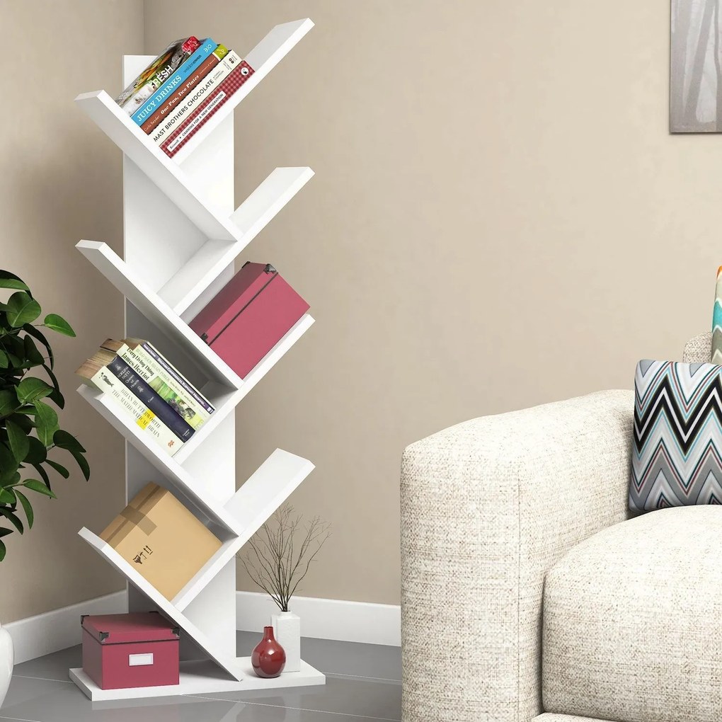Estante Hitit – Branco – 46x128,5x22 cm
