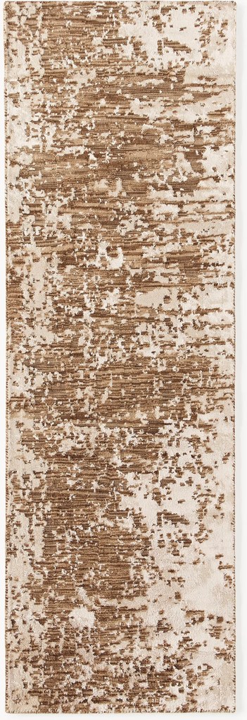 Passadeira em lã artesanal com padrão abstrato Cynthia