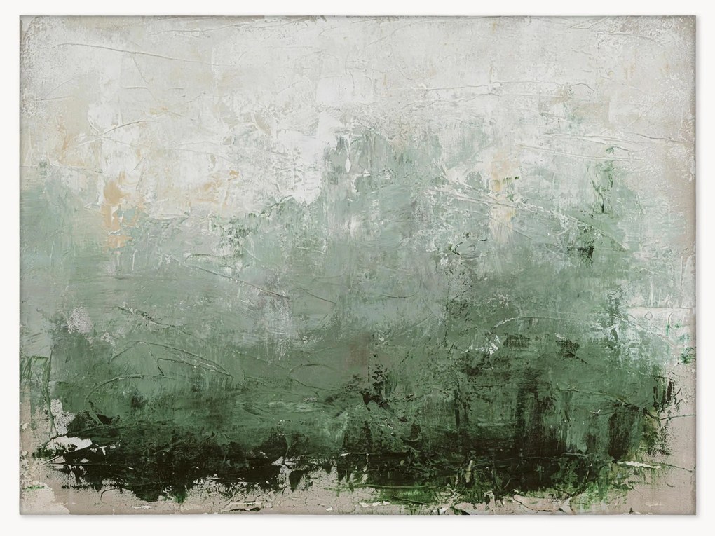 Tela emoldurada pintada à mão New Story