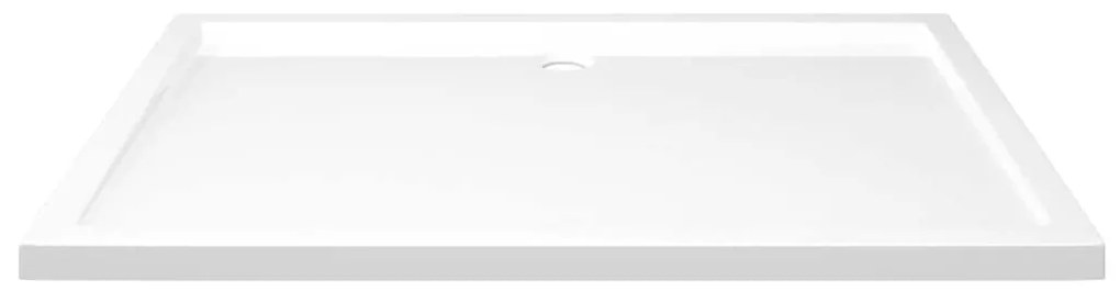 Base de chuveiro retangular 80x120 cm ABS branco