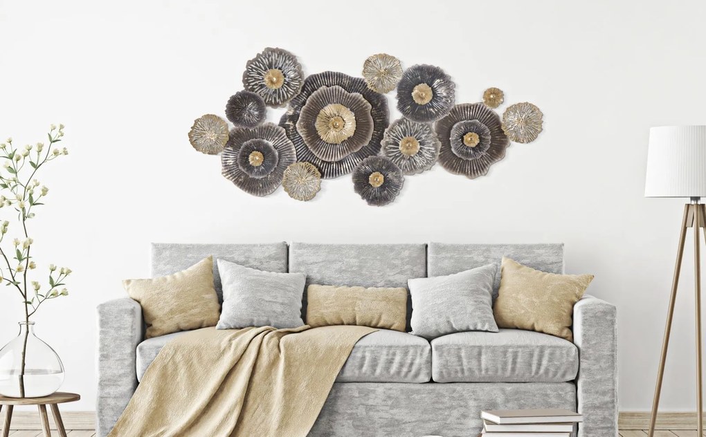 PAINEL DE PAREDE DE FERRO BROWNY -A- CM 167,6X7,6X73,5 MULTICOLOR