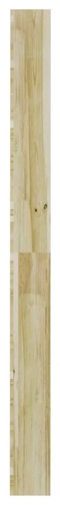 Suporte para plantas de jardim 5 andares 90x15x180 cm em madeira de pi