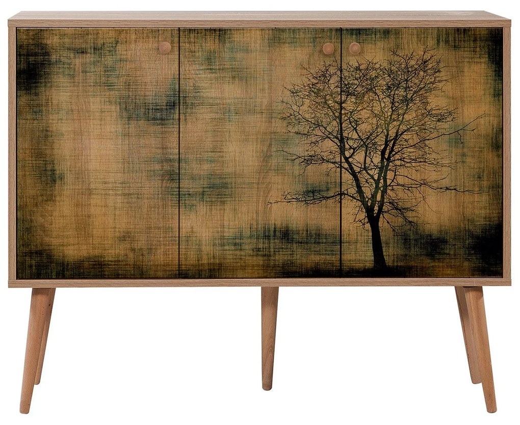 Console Mega – Carvalho Sonoma – 120x90x36 cm