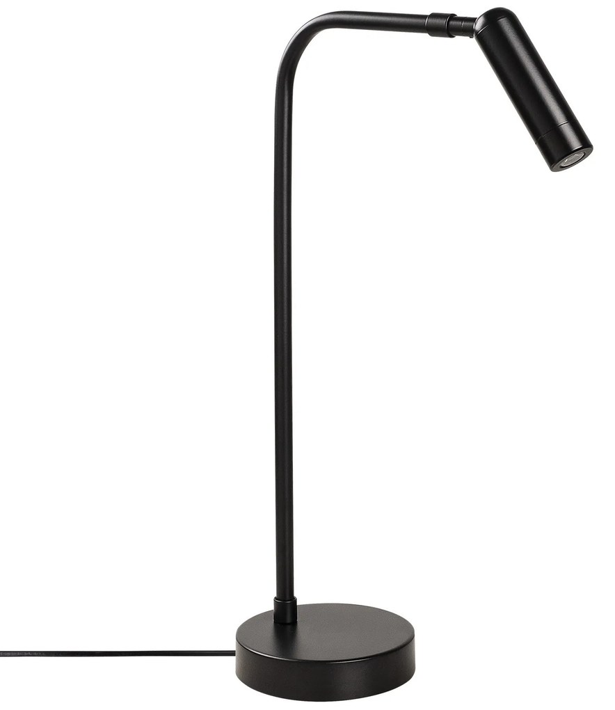 Candeeiro de Mesa Ugur – Preto – 12 x 22 cm