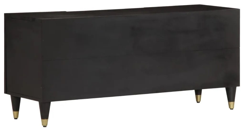 Móvel de TV 105x33x46 cm madeira de mangueira maciça