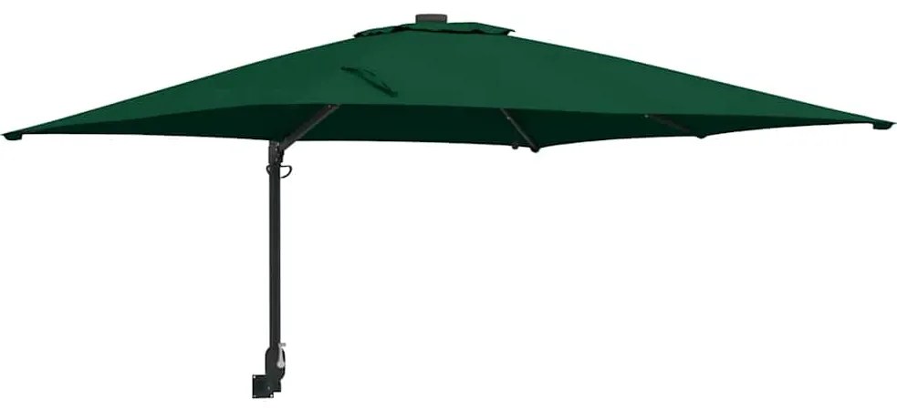 Guarda-sol de Jardim Verde 248.5 x 247.5 x 160 cm tecido