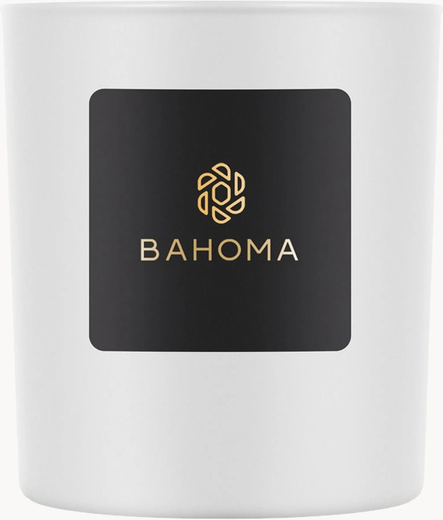 Vela grande artesanal Pearl (parfait de baunilha)