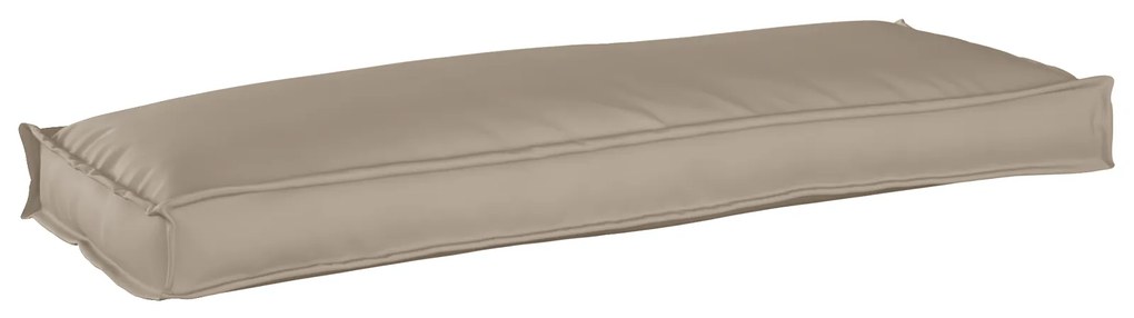vidaXL Almofada de Pallet para Banco Taupe 110 x 40 x 8 cm Tecido Oxford